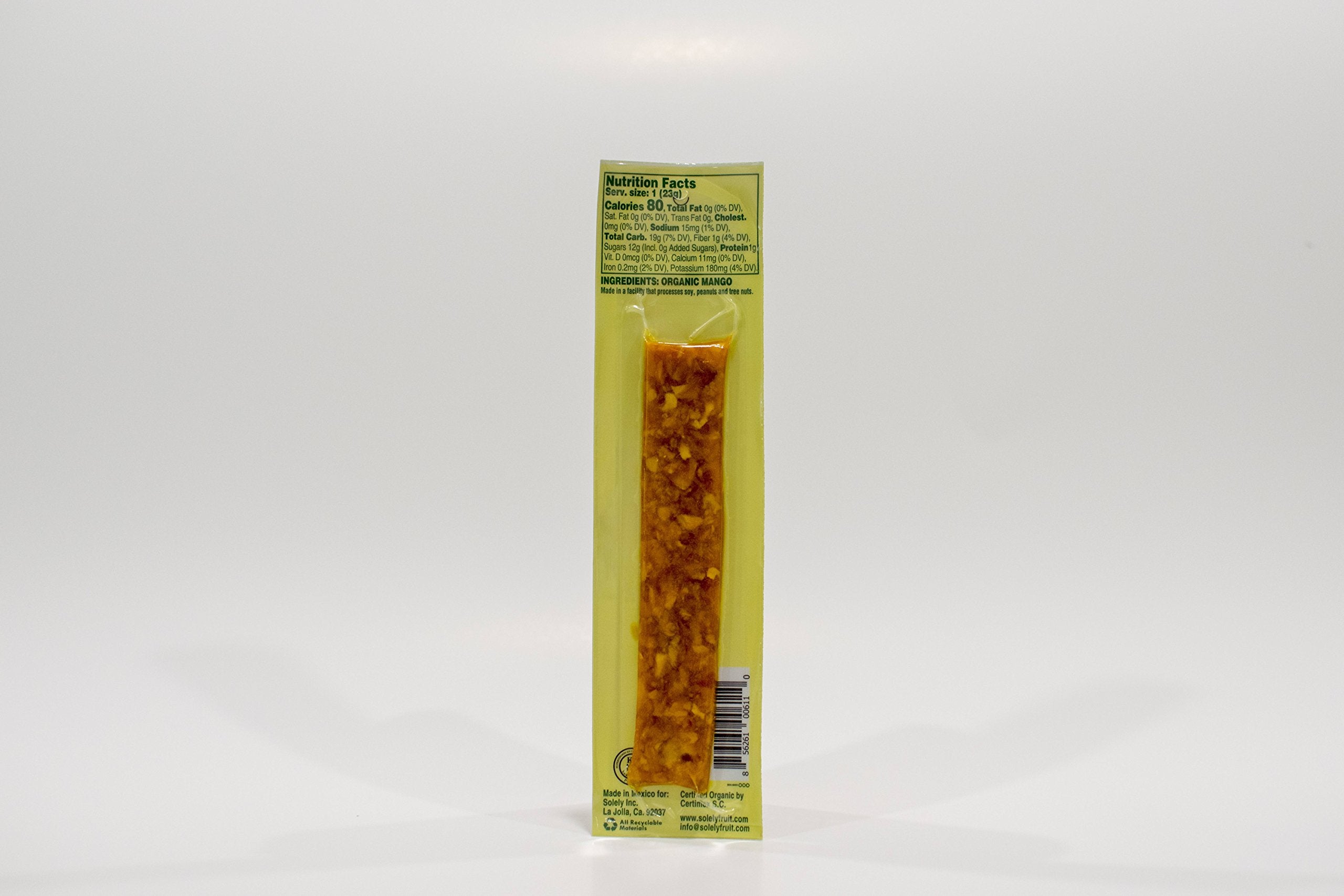 Solely Fruit Jerky - Organic Mango 12 Pack(S) (7743847923950)